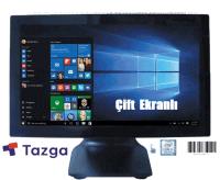 TAZGA 18.5" İ5  8.NESİL / 8 GB RAM /256 GB NVME SSD/ DPC-8000V ÇİFT EKRAN 